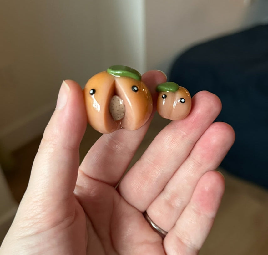 Mother and Baby Peach