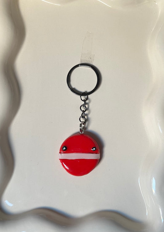 Mini Cheese Wheel Keychain